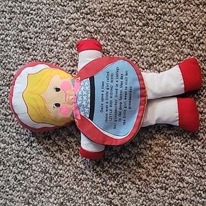 Vintage little red riding hood